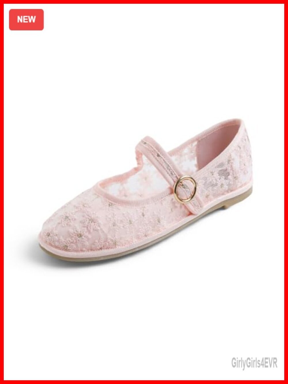 Women's Mary Jane Memory Foam Cushioned Comfort Round Toe Metal Buckle Flats